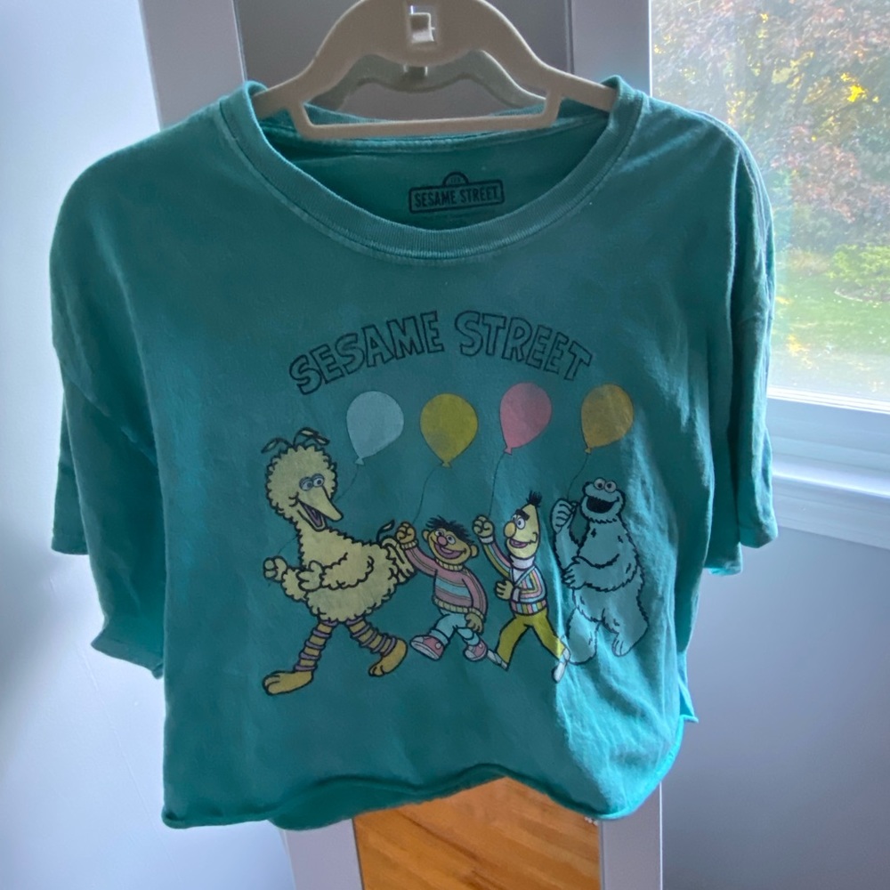 COPY - Urban Outfitters cropped Sesame Street Tee!